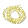 Electroplate Glass Bead Strands LS-EGLA-R015-4mm-26-4