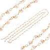 1 Strand Handmade Cultured Freshwater Pearl Beaded Chains AJEW-SZ0002-07-1