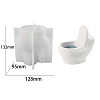 DIY Toilet Shape Food Grade Silicone Candle Molds PW-WG692D2-01-1