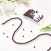 Olycraft Natural Garnet Beads Strands G-OC0001-25-4mm-5