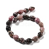 Natural Rhodonite Beads Strands G-P520-B25-01-3