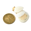 Sea Shell with Iron Alligator Hair Clips PHAR-JH00104-02-3