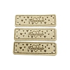 Heart Printed PU Leather Small Label PW-WG7D637-02-1