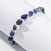 Natural Sodalite Beaded Bracelets for Women G-P563-07P-12-1