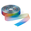 BEADTHOVEN Polyester Organza Ribbons ORIB-BT0001-02-12