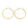 Brass Hoop Earrings for Women EJEW-I270-13B-G-4