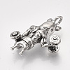 Alloy Bodybuilder Puppy Pendants PALLOY-S178-58-2