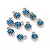 Alloy Glass Rhinestone Charms ALRI-B0001-01H-1