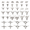  64pcs 16 styles Tibetan Style Alloy Pendants FIND-TA0002-92-9