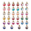 Kissitty Transparent Glass Globe Pendants GLAA-KS0001-02-2