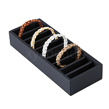 10-Slot PU Leather Bracelet Organizer Trays AJEW-WH0471-128A