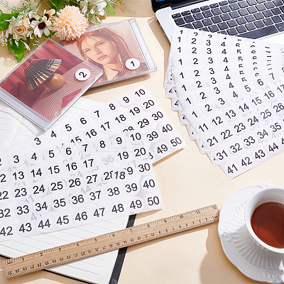 Paper Stickers DIY-SP0006-81B-02-1