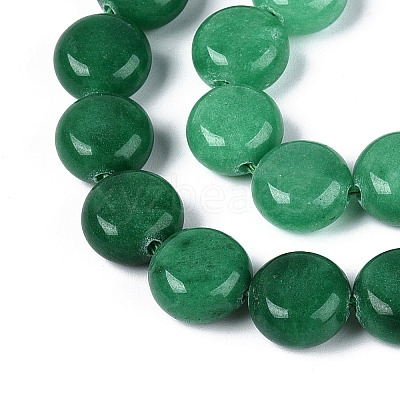 Dyed Natural White Jade Beads Strands G-T143-16G-1