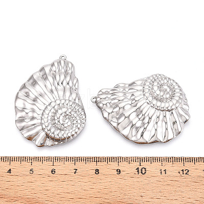 304 Stainless Steel Pendants STAS-T065-36P-1