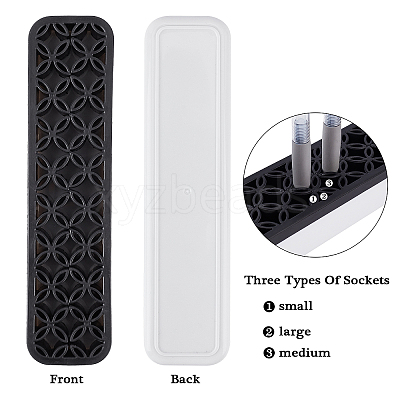 Multipurpose Silicone Storage Box AJEW-GF0002-03A-1