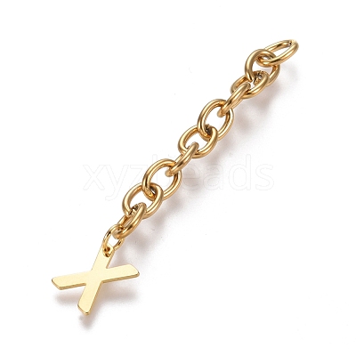 304 Stainless Steel Chain Extender X-STAS-K206-09G-X-1