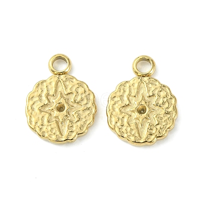 304 Stainless Steel Pendant Rhinestone Settings STAS-L269-053G-A-1