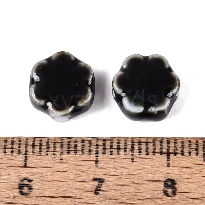 Vintage Handmade Porcelain Beads PORC-N013-25-01-1