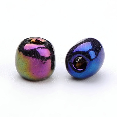 (Repacking Service Available) 6/0 Glass Seed Beads SEED-C018-4mm-605-1