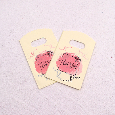 45~50Pcs Rectangle Plastic Gift Bag PAAG-PW0007-10L-1