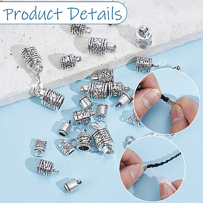 DIY Cord Ends Kits FIND-CL0002-18-1