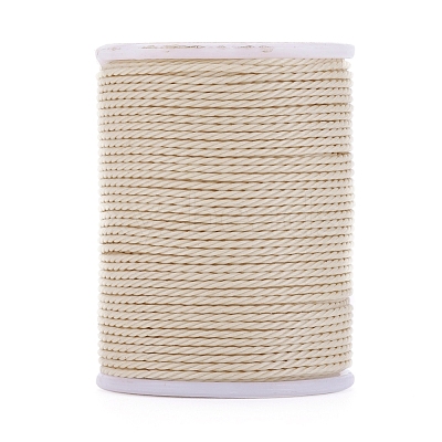 Round Waxed Polyester Cord X-YC-G006-01-1.0mm-12-1