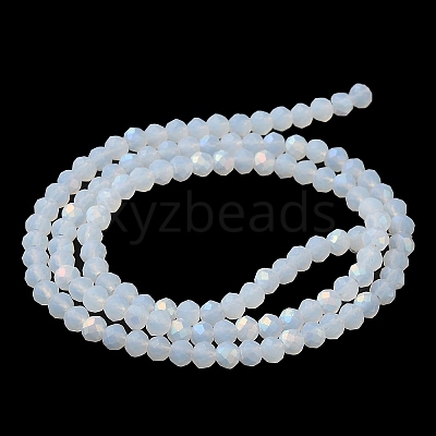 Imitation Jade Glass Beads Strands X1-EGLA-A034-J3mm-MB06-1