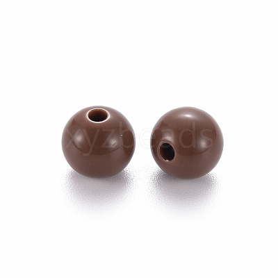 Opaque Acrylic Beads X-MACR-S370-C8mm-A17-1