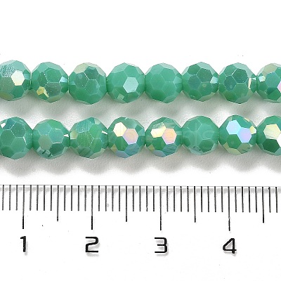 Opaque Glass Beads Stands LS-EGLA-A035-P6mm-B13-1