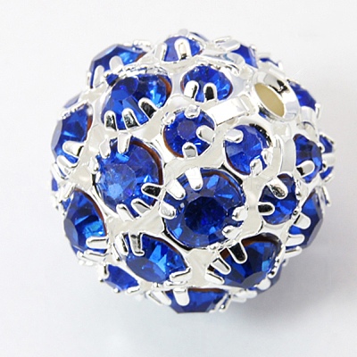 Brass Rhinestone Beads RB-Q165-4-1
