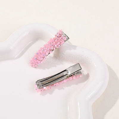 Acrylic Allogator Hair Clips PW-WG89238-04-1