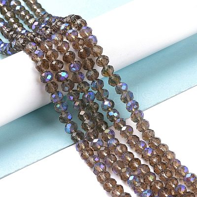 Electroplate Glass Beads Strands EGLA-A034-T8mm-L06-1