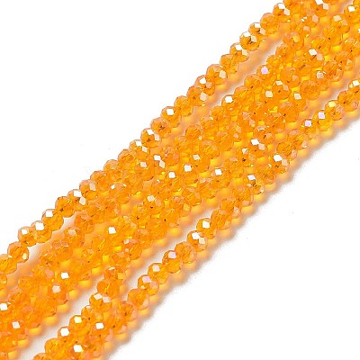 Electroplate Glass Beads Strands LS-EGLA-A034-T2mm-B01-1