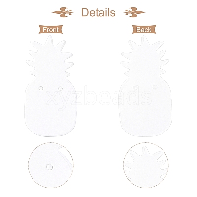 Cardboard Earring Display Cards CDIS-L003-B01-A-1