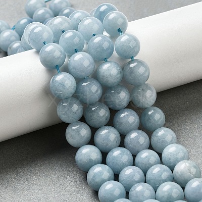 Dyed Natural Malaysia Jade Beads Strands G-G021-02C-20-1