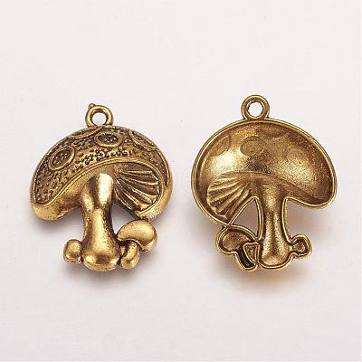 Tibetan Style Alloy Pendants X-TIBEP-10995-AG-1