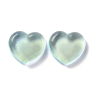 Transparent Resin Cabochons X-CRES-P019-04D-1