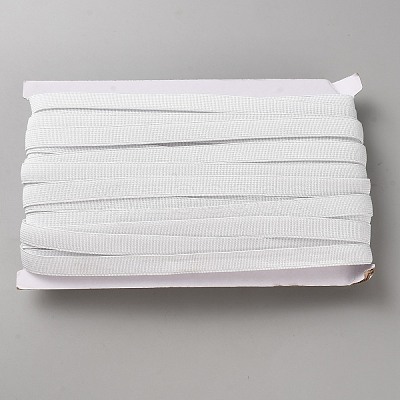 Polyester Flat Elastic Cord DIY-WH0678-08D-1