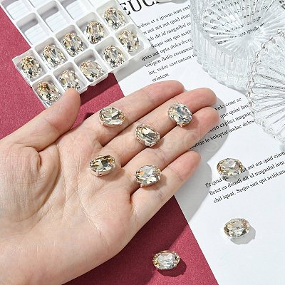 Preciosa® MAXIMA Crystal Sew-On Cups LS-Y-PRC-SB14-00030-235-S-1