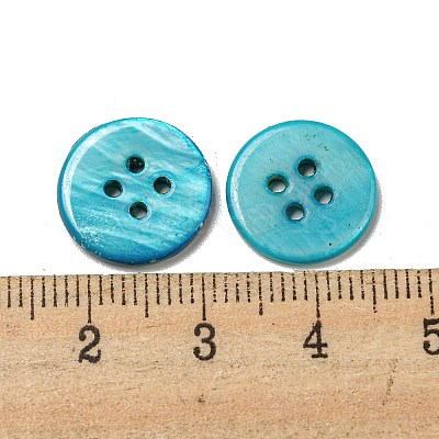 Freshwater Shell Buttons SHEL-C005-02B-1