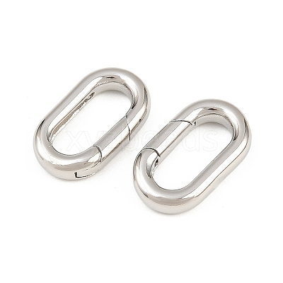 Brass Spring Gate Rings KK-H292-58B-P-1