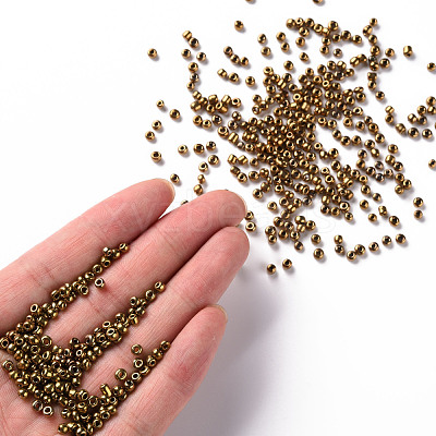(Repacking Service Available) 8/0  Glass Seed Beads SEED-C018-3mm-601-1
