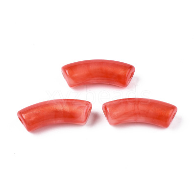 Opaque Acrylic Beads MACR-N009-019C-1
