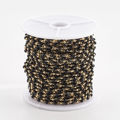 Handmade Brass Beaded Chains CHC-N015-04A-1