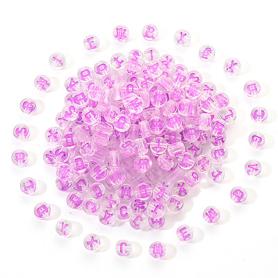 Transparent Clear Acrylic Beads MACR-YW0001-23E-1