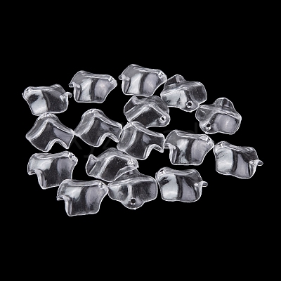 Transparent Acrylic Pendants TACR-G050-01F-1