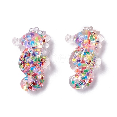 Transparent Resin Cabochons LS-RESI-I039-09-1