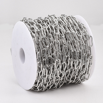 Unwelded Iron Paperclip Chains CH-S125-01B-P-1