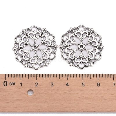 Tibetan Style Filigree Joiners Links TIBE-A11623-AS-LF-1