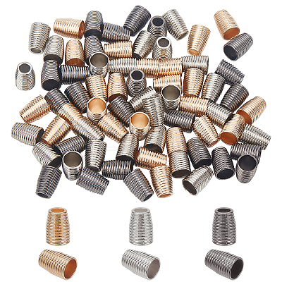 72Pcs 3 Colors Iron Bead Cone IFIN-CA0001-41-1